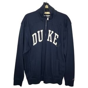 Duke University Sweatshirt Mens XL Blue 1/4 Zip League Collegiate Pullover
